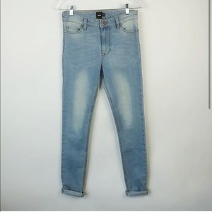 ASOS high wasted light-wash jeans size 28